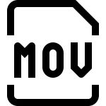 Mov SVG Icon